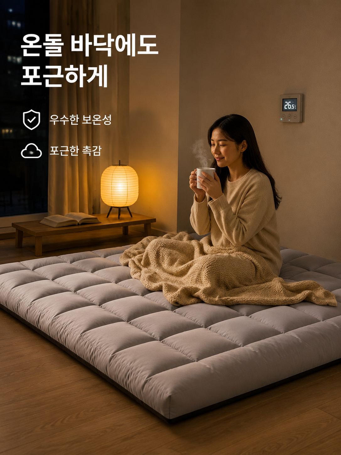 접이식 두꺼운 매트리스