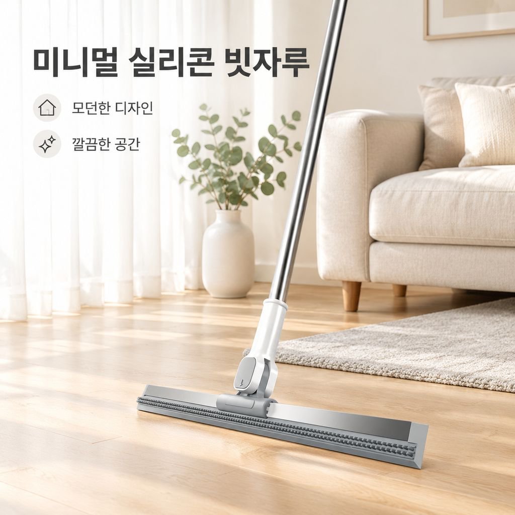 게으른 다용도 마술 실리콘 빗자루