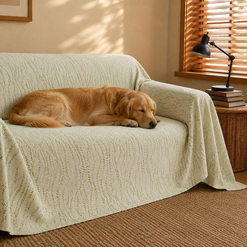 giipet sofa cover detail showing durable stitching