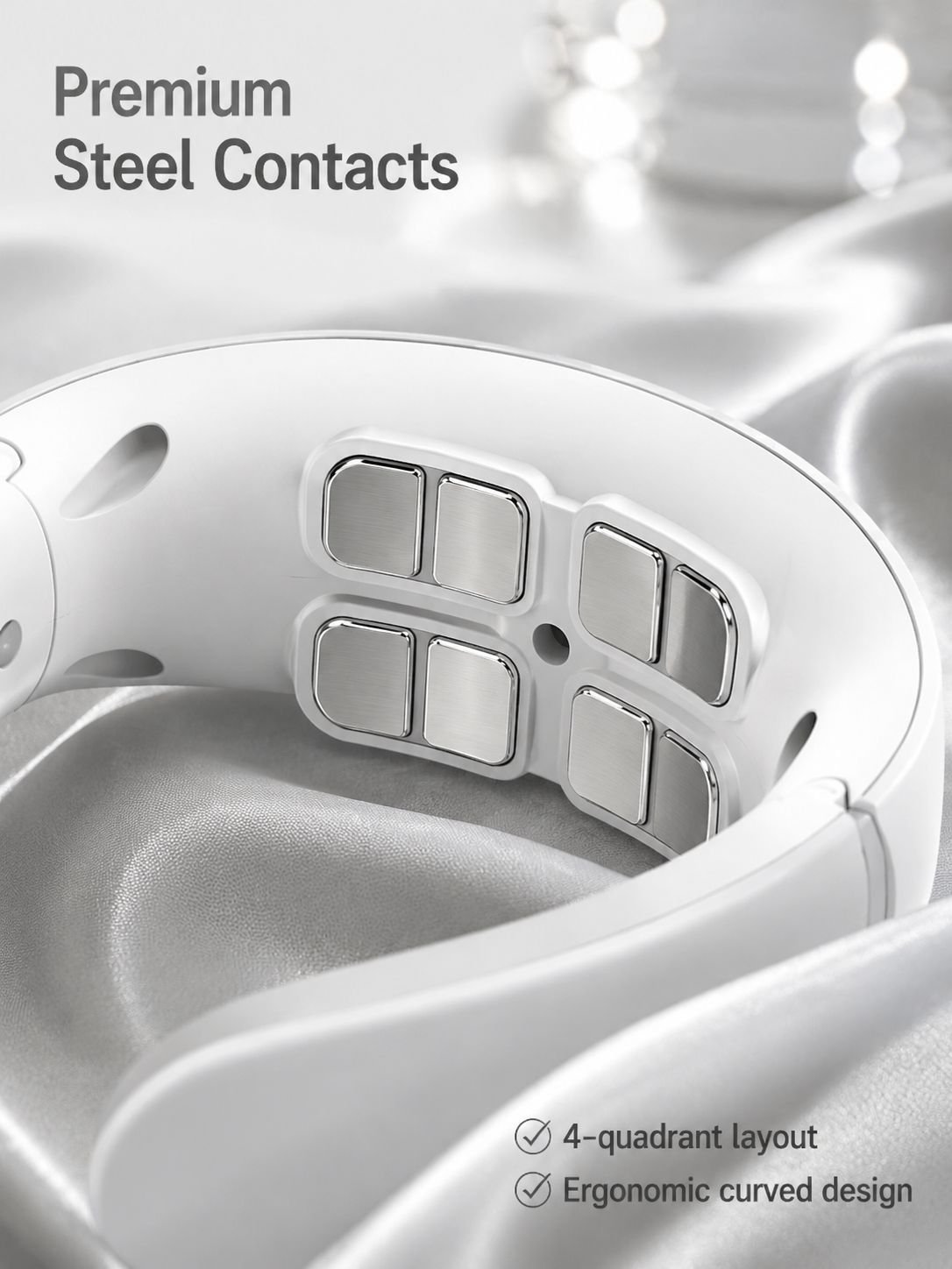 Lightweight neck massager for pain relief
