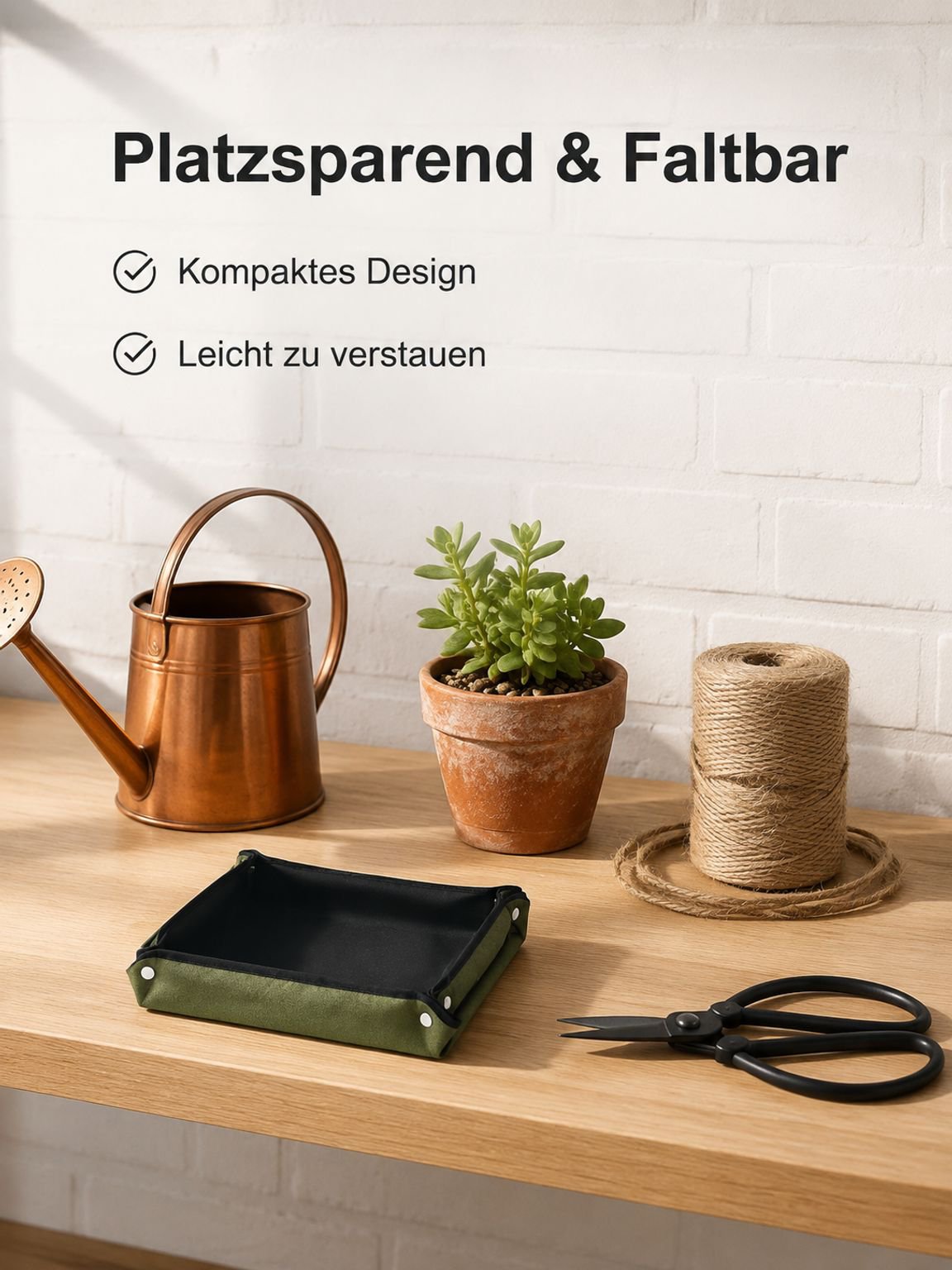 Gartenboden-Wechselmatte für Sukkulenten und Grünpflanzen, Balkon-Bodenmischmatte
