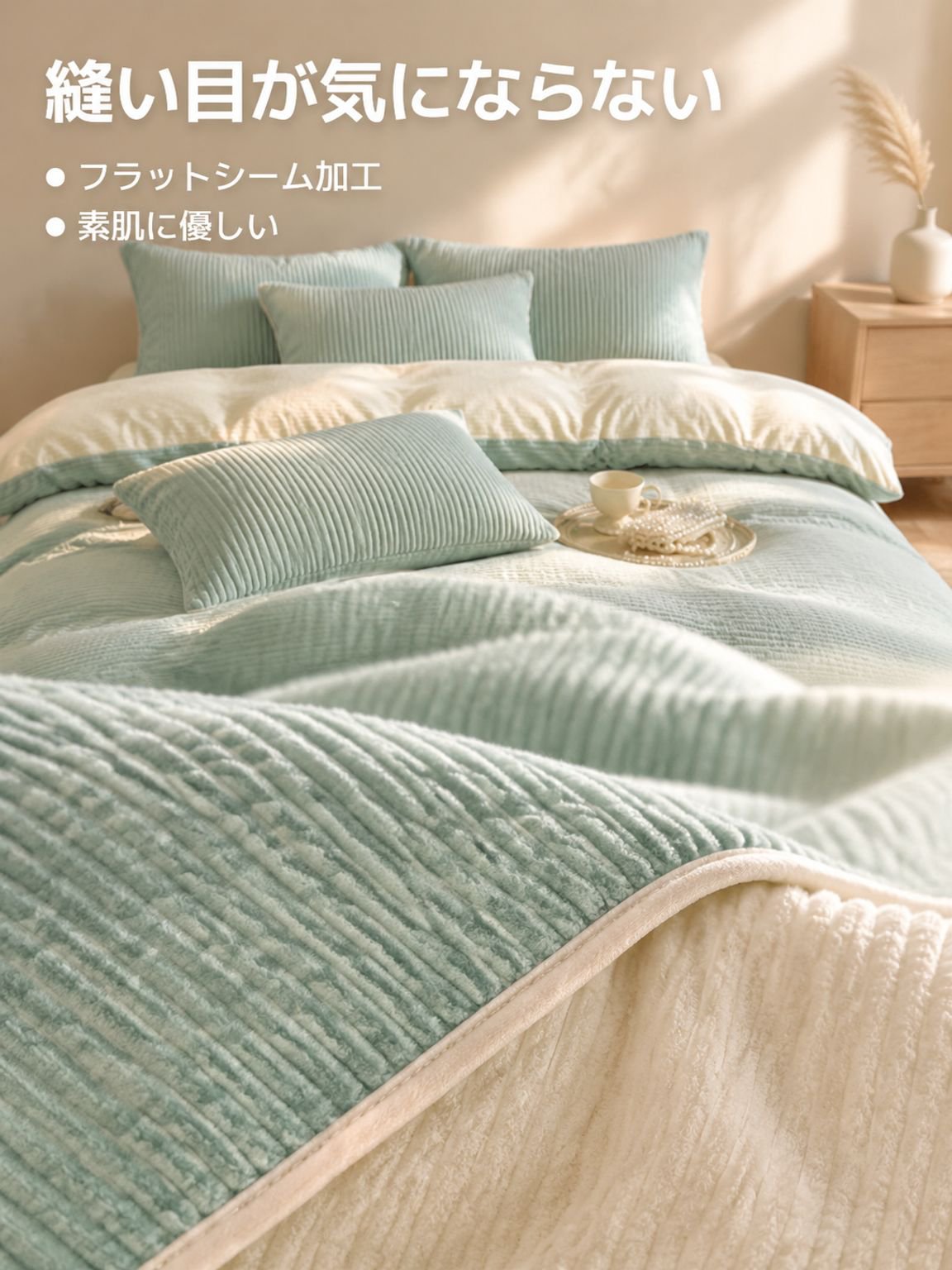 ミルクフランネル4点セット