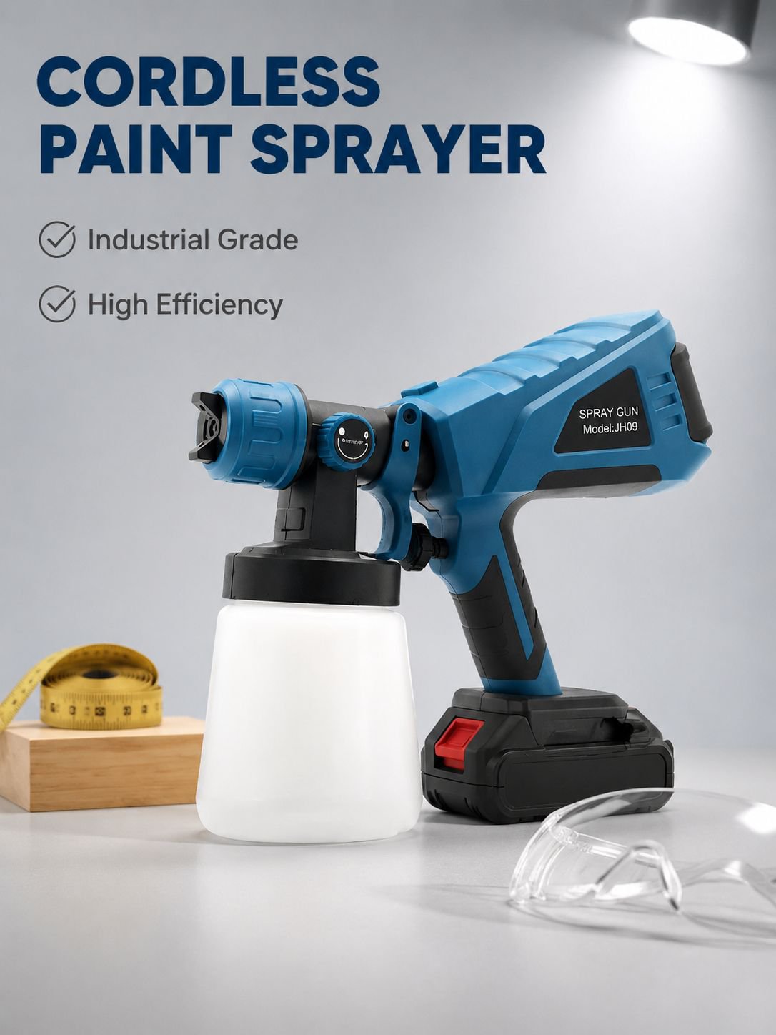 Electric spray gun a large capacity color box