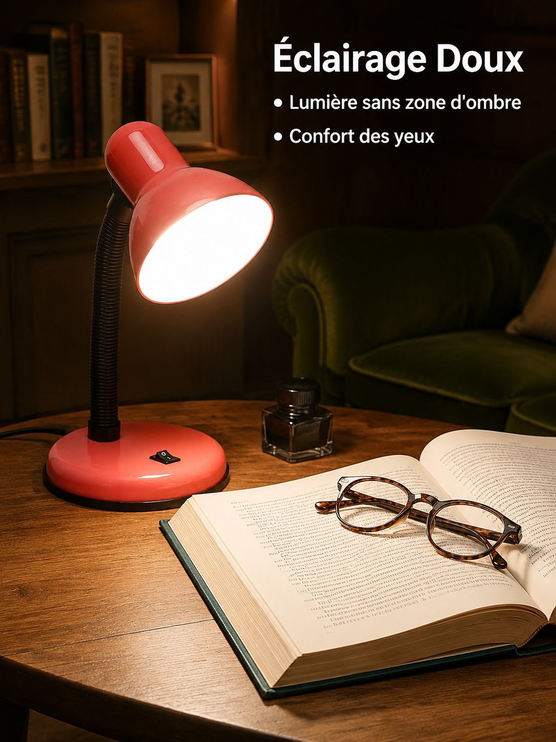 Lampe de bureau à brancher