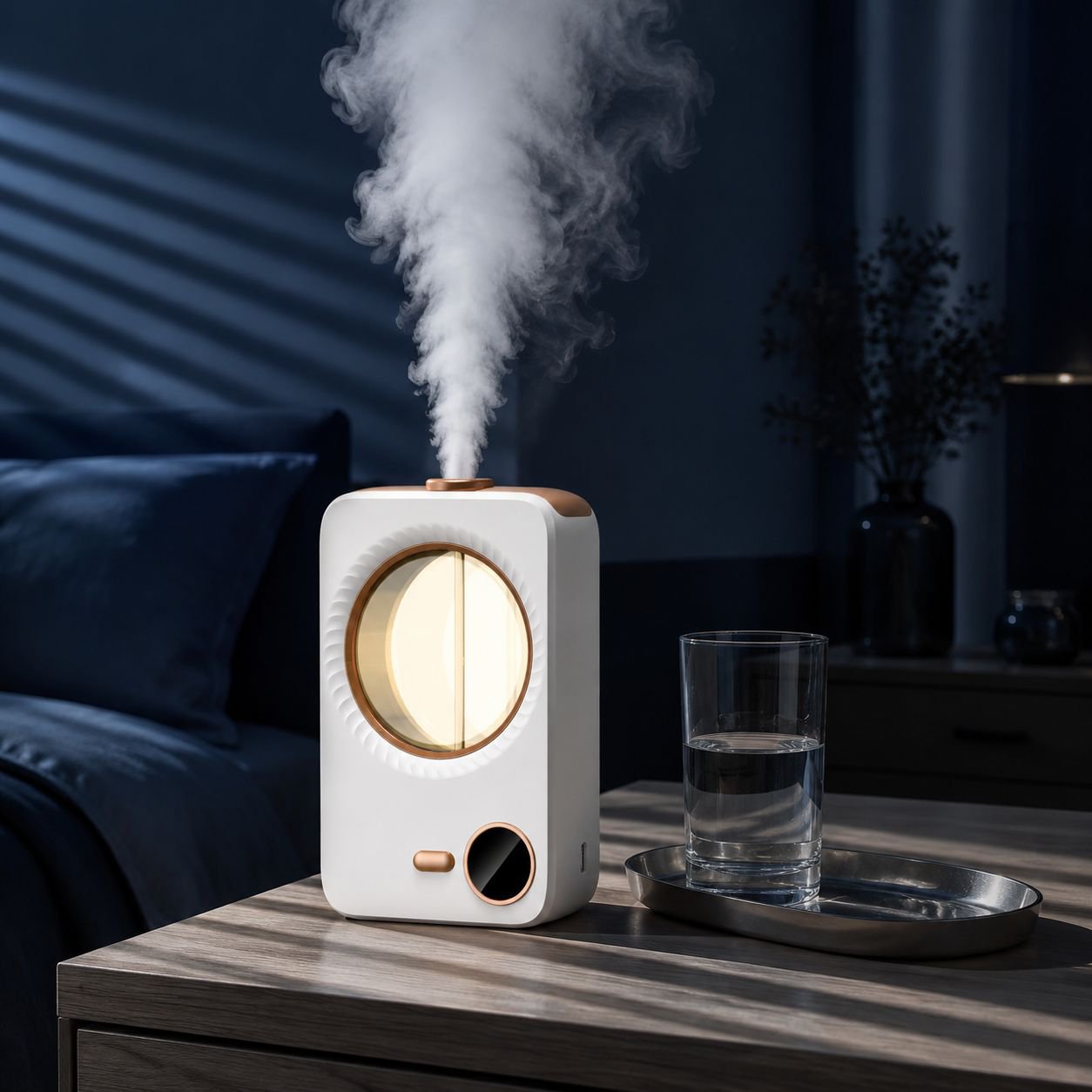 Humidificador doméstico inteligente con aromaterapia