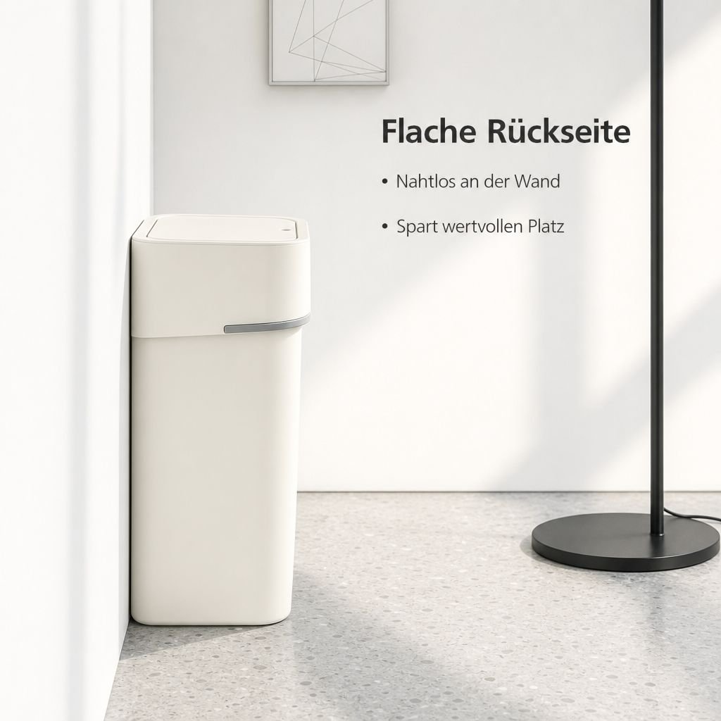 Mülleimer mit Deckel und Dichtung