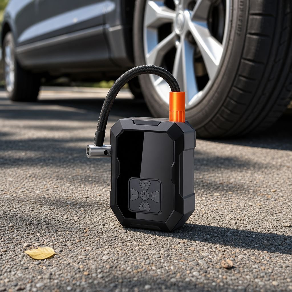 Inflador de neumáticos eléctrico para automóvil
