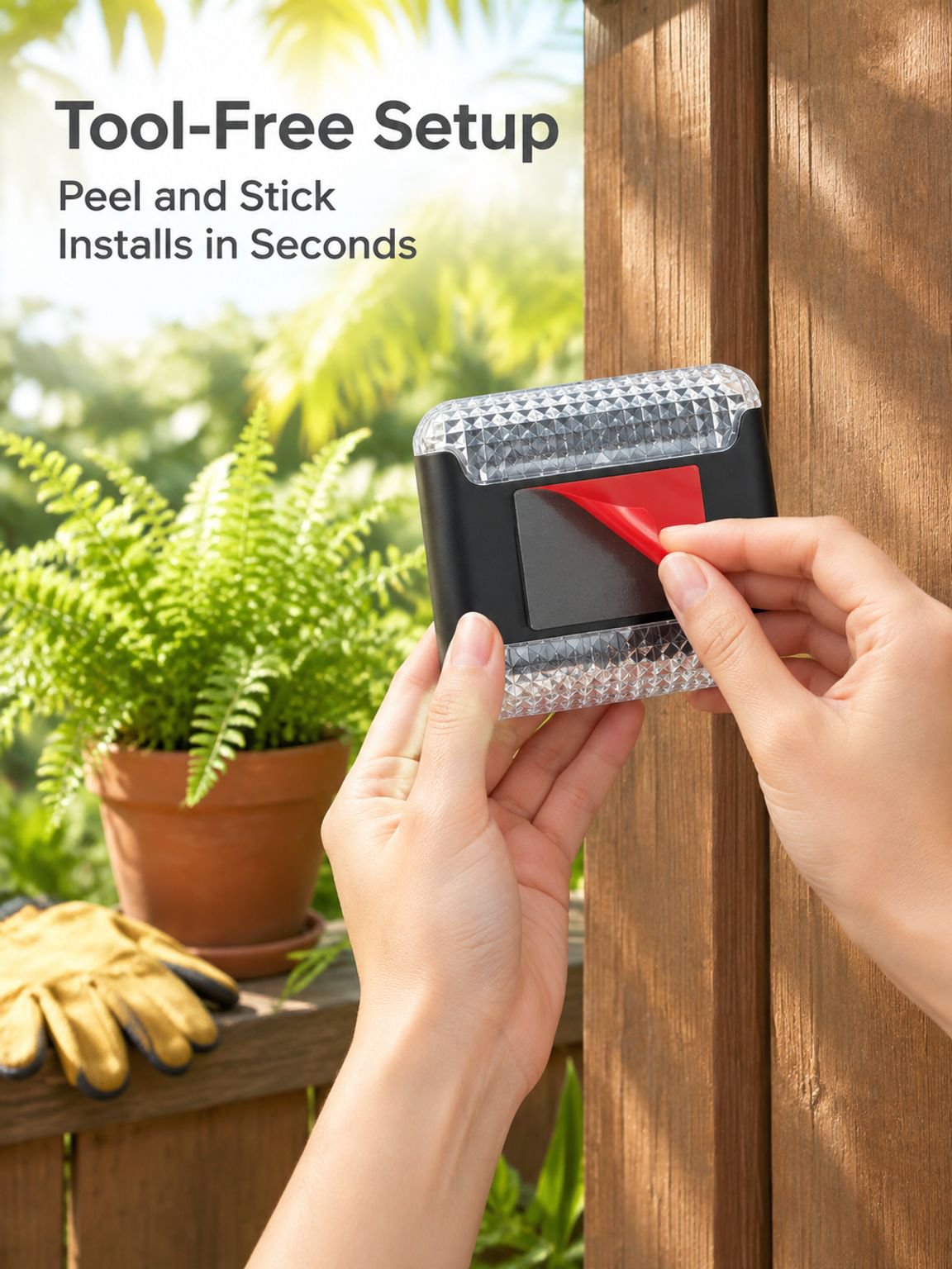 Waterproof outdoor solar landscape lights