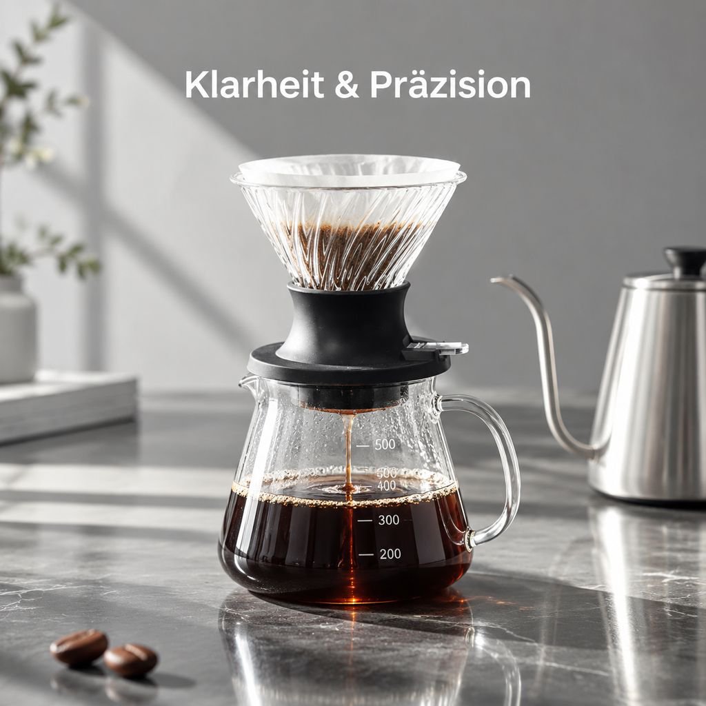 Extraktionskaffeekanne