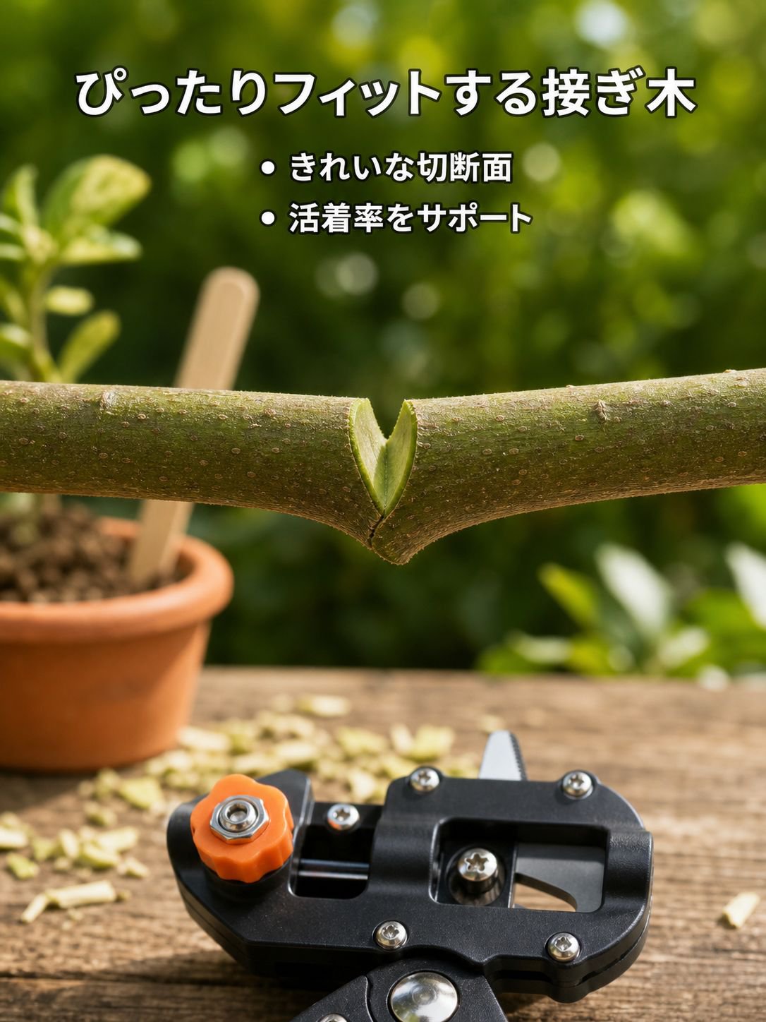 多機能園芸用接ぎ木機