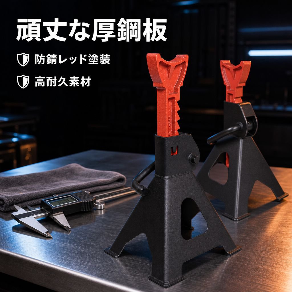 3トン安全サポートスタンド 車整備用