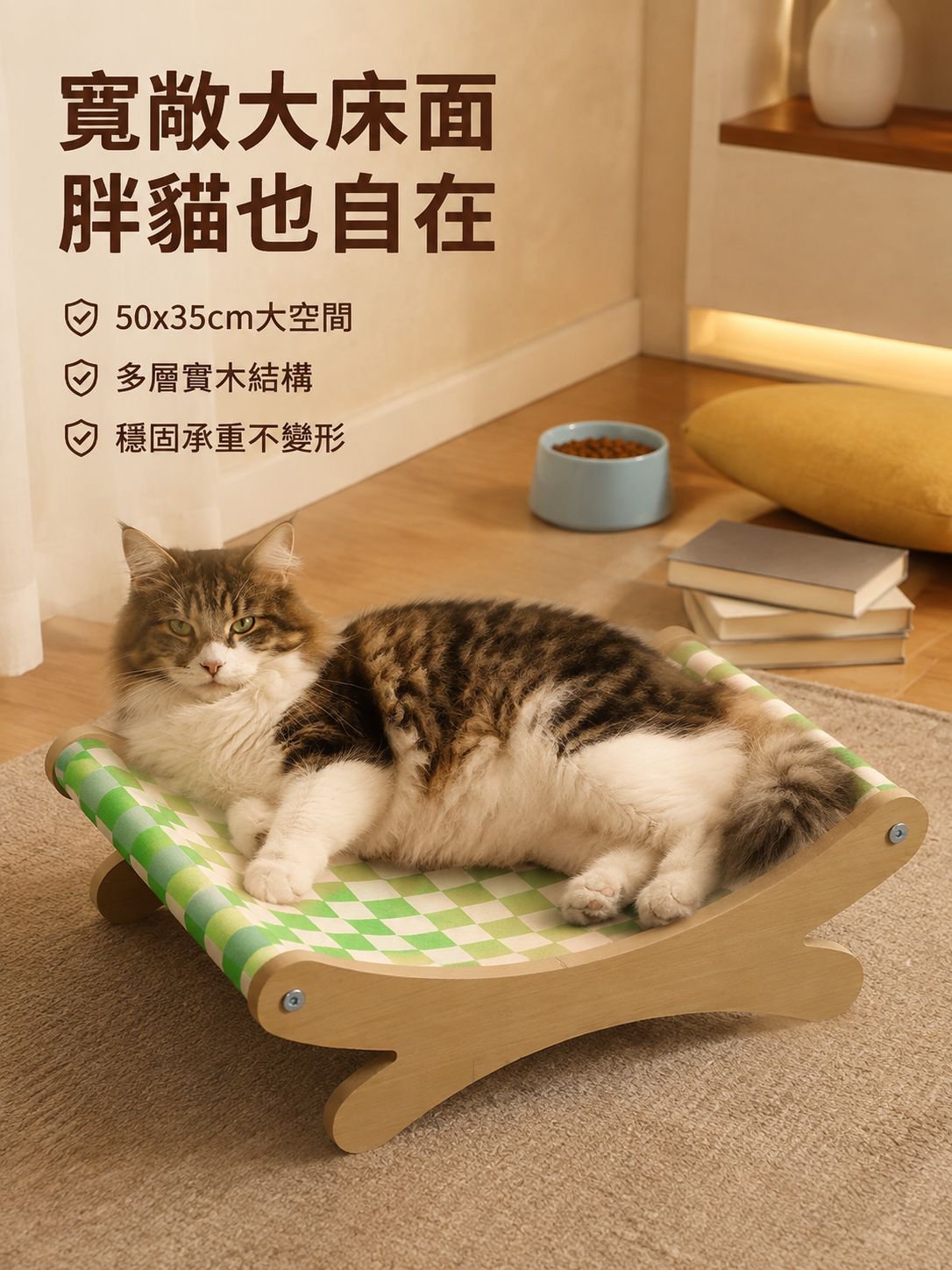 고양이 흔들의자 원목 스크래쳐 침대