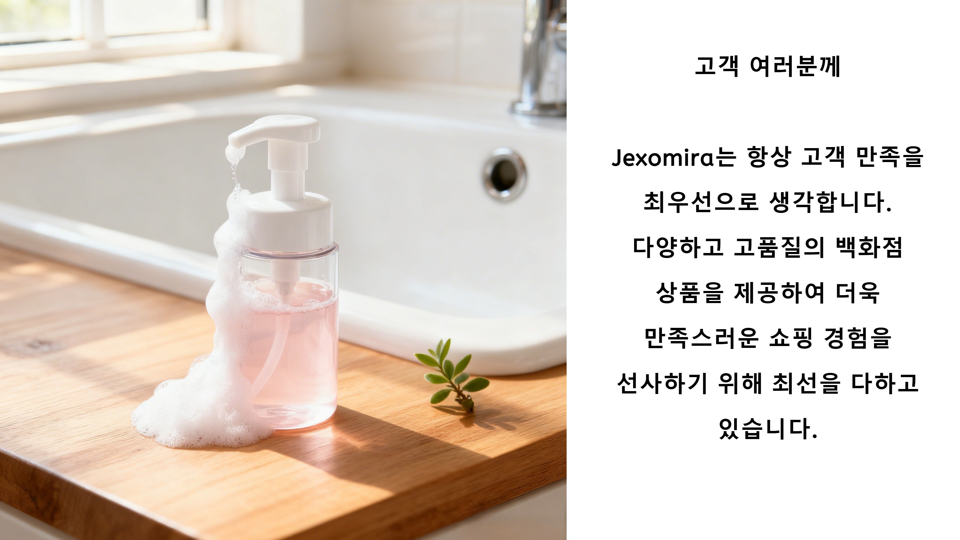 jexo백화점 의류