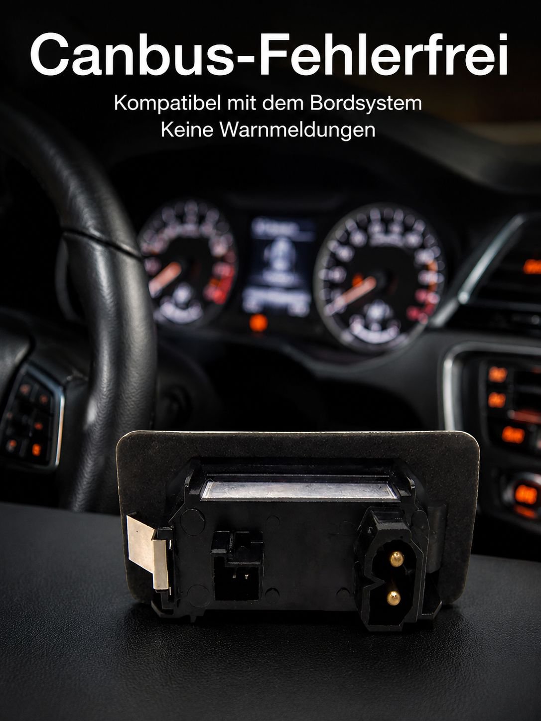 LED-Kennzeichenbeleuchtung passend für BMW 1/3/5er E46 E39 E82 E90