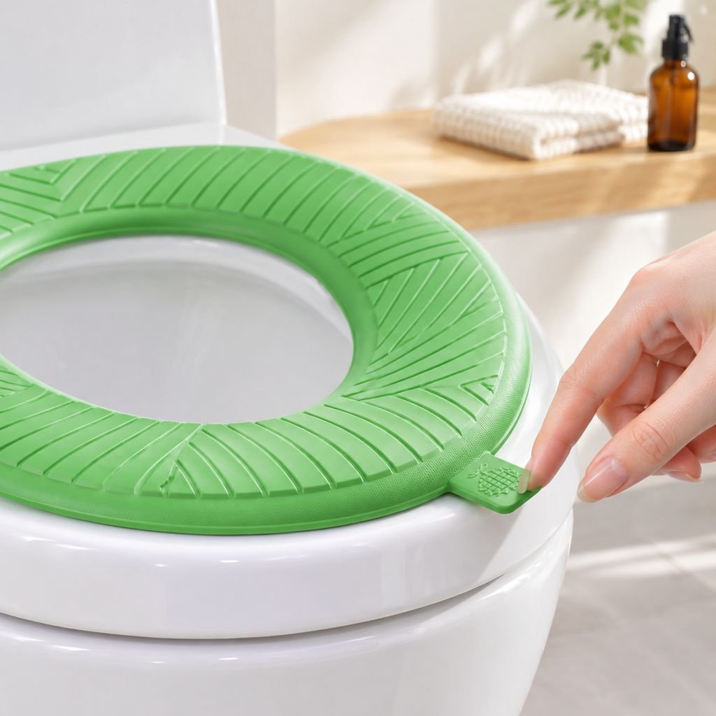 オールシーズン使える家庭用便座カバー
