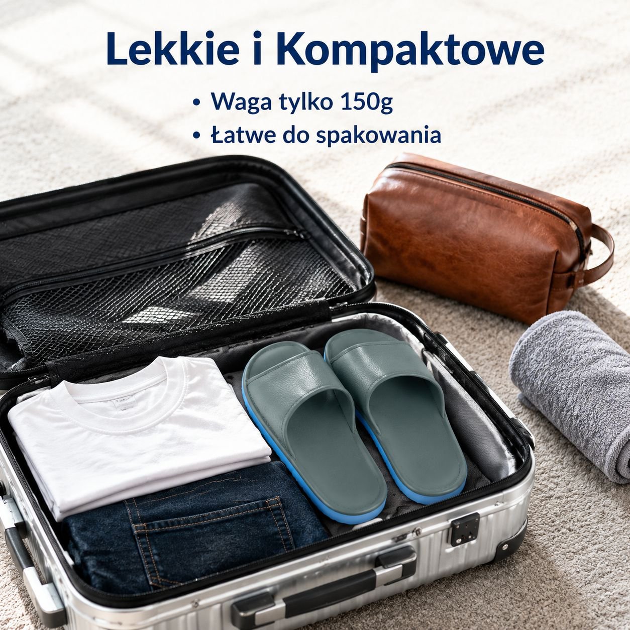 Męskie ekologiczne klapki do łazienki na zamówienie, sprzedaż hurtowa