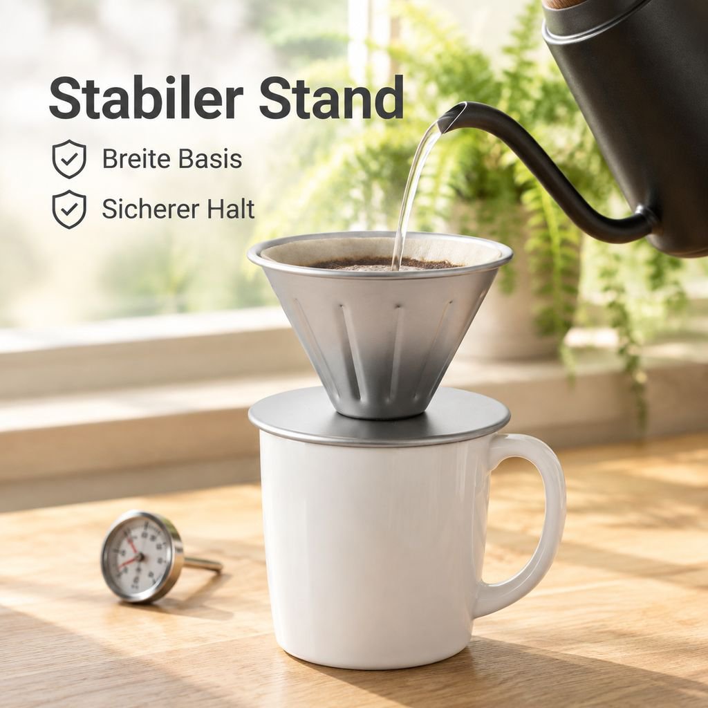 Wiederverwendbarer Kaffeefilter
