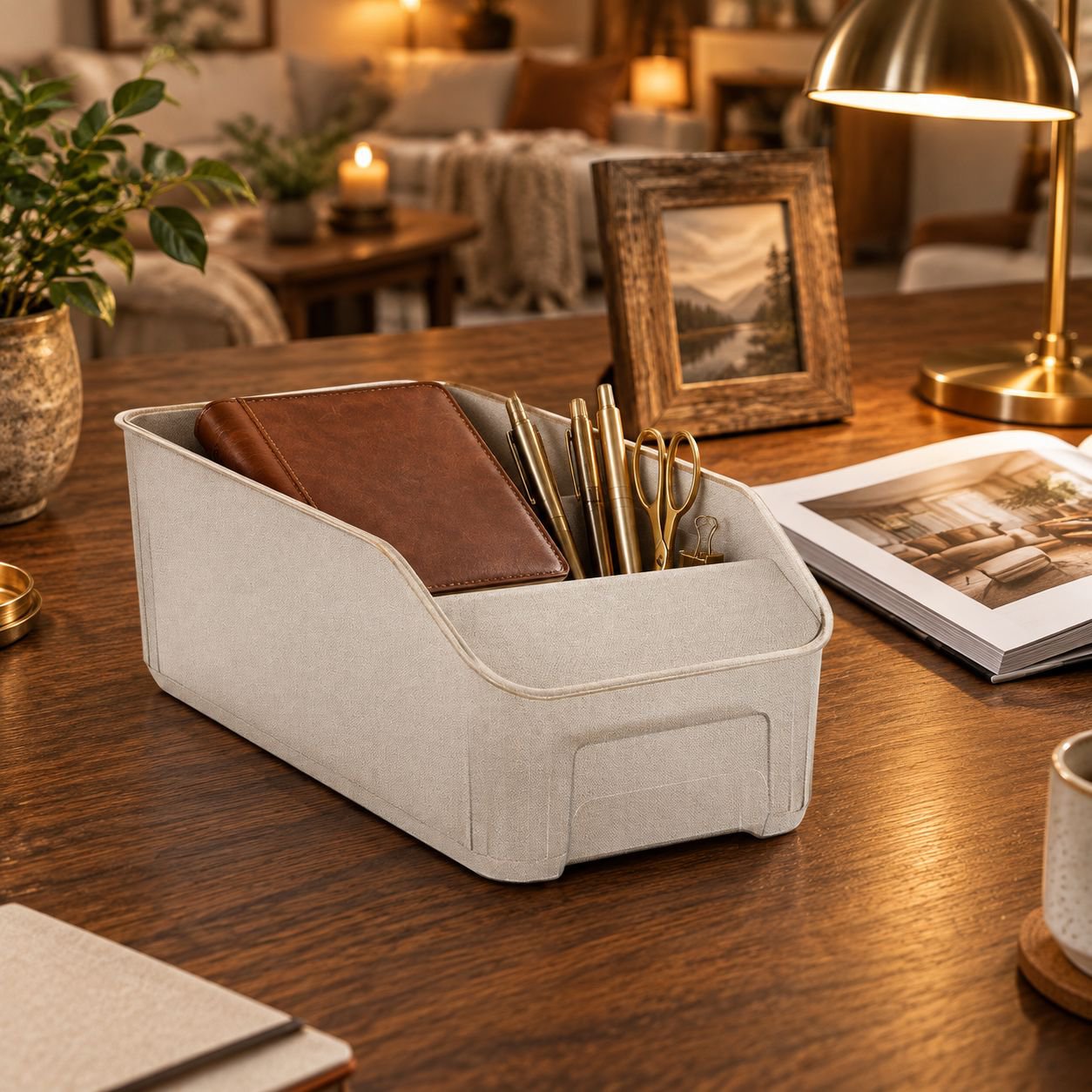 Desktop Miscellaneous Storage Box