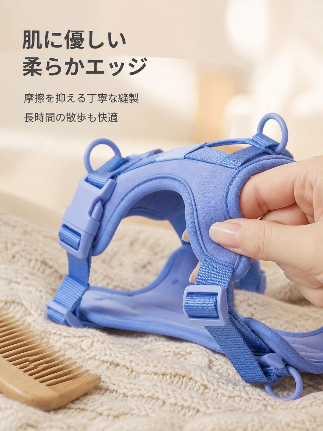 ラグジュアリーでスタイリッシュなナイロンペットベストセット