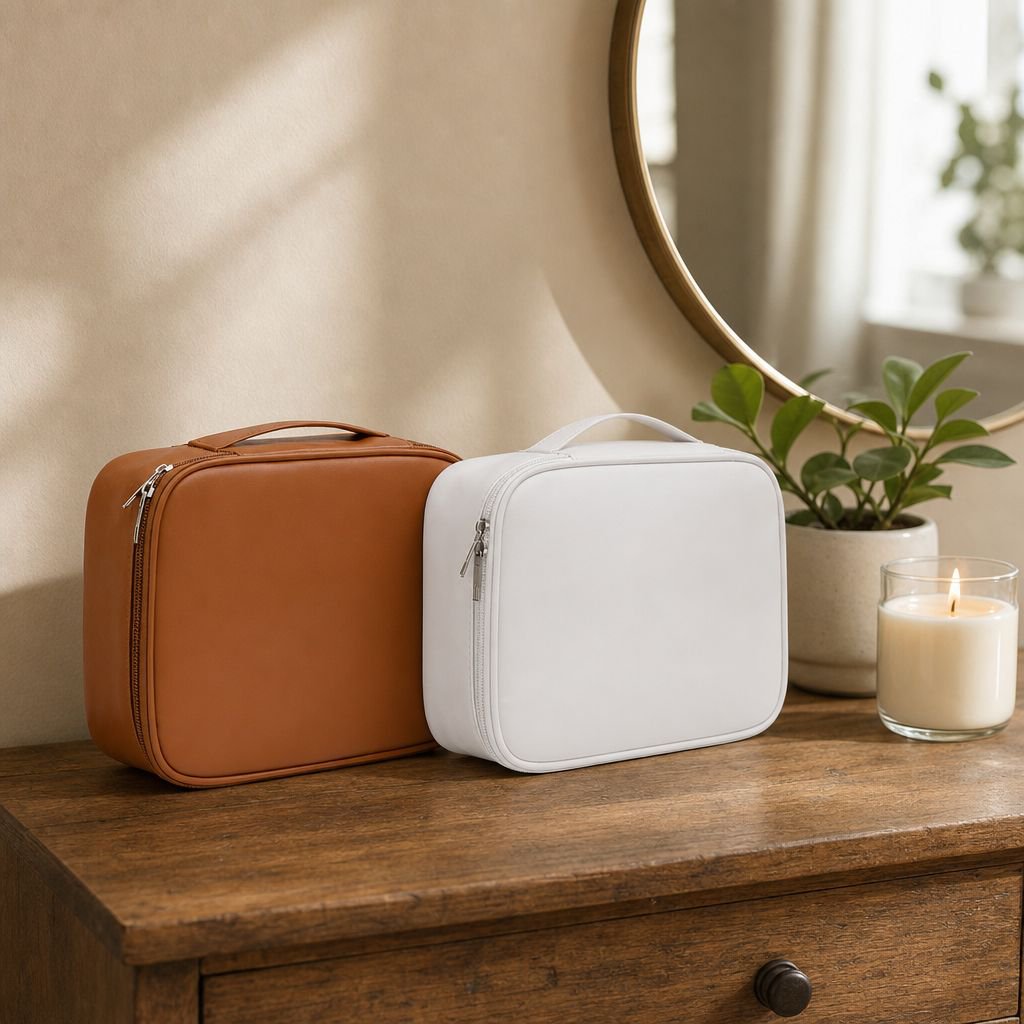 Elegant and versatile makeup storage bags