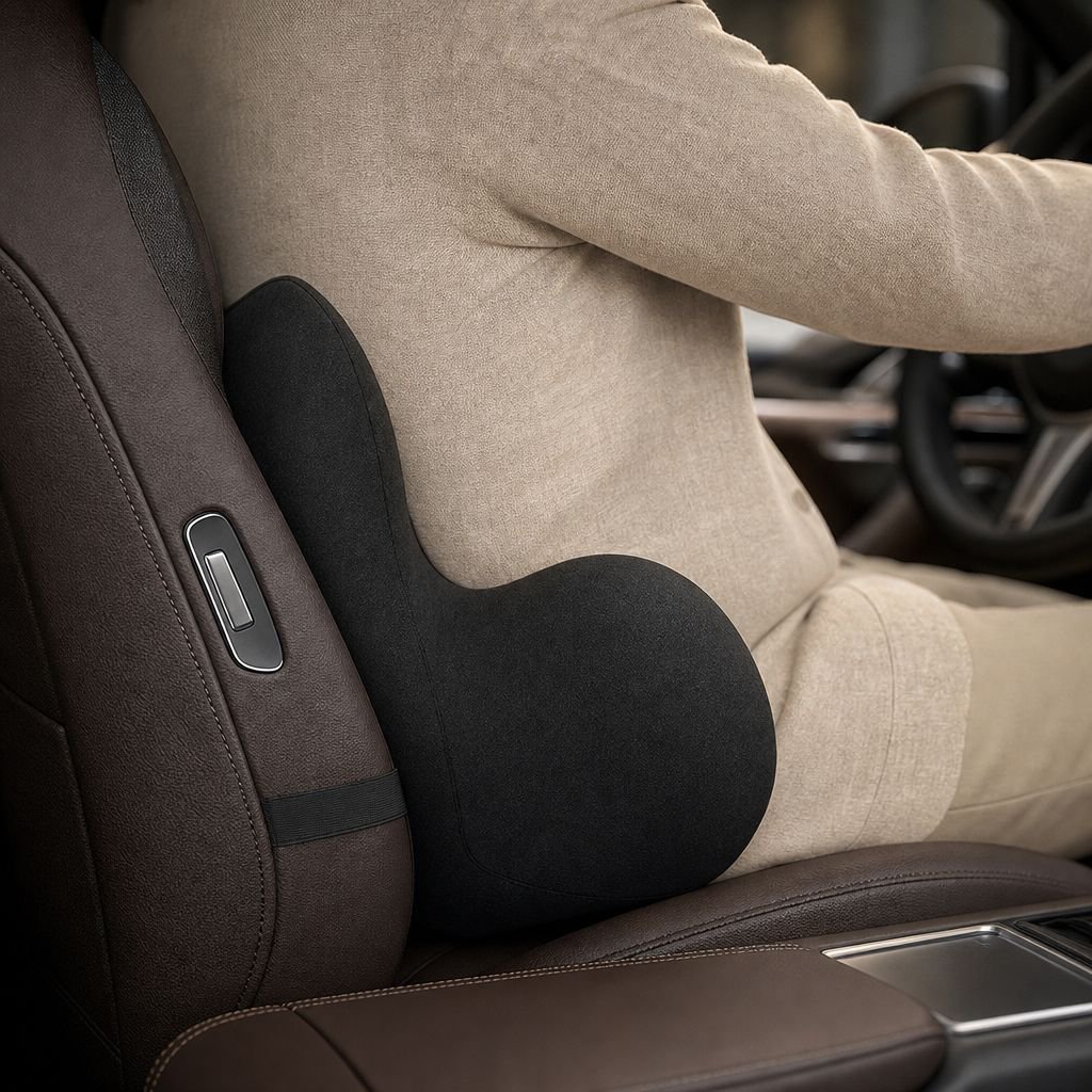 Relleno para huecos del asiento del coche, reposacabezas y soporte lumbar de espuma viscoelástica
