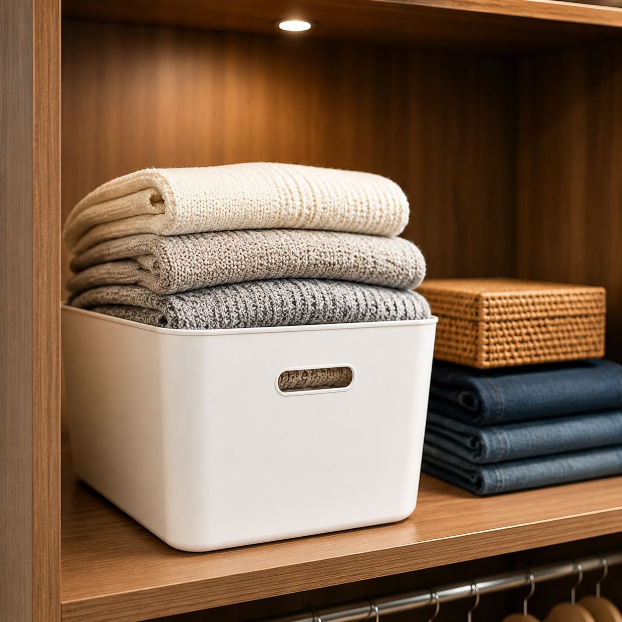 Versatile Plastic Organizer Box for Small Household Items