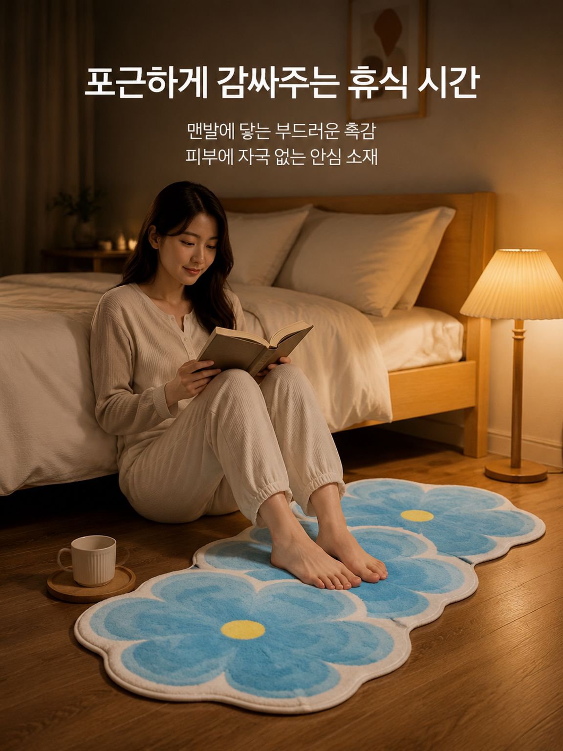 침실용 롱 담요