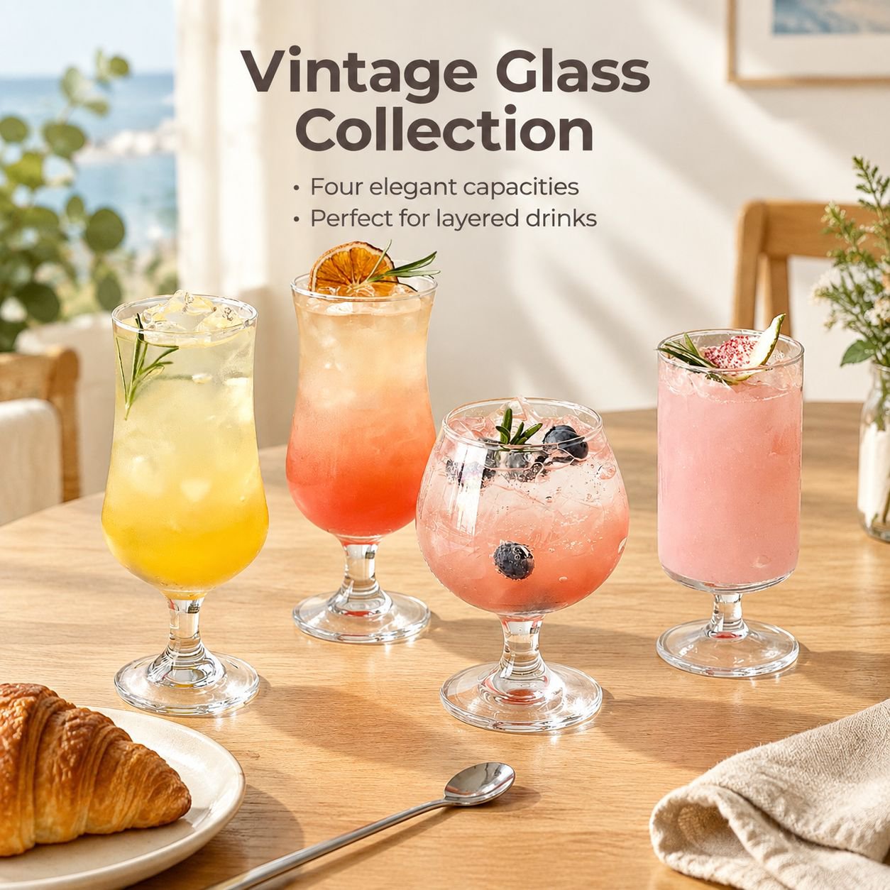 Glass Juice Cup Milkshake Milk Tea Goblet Fruit Beverage Drinking Glass