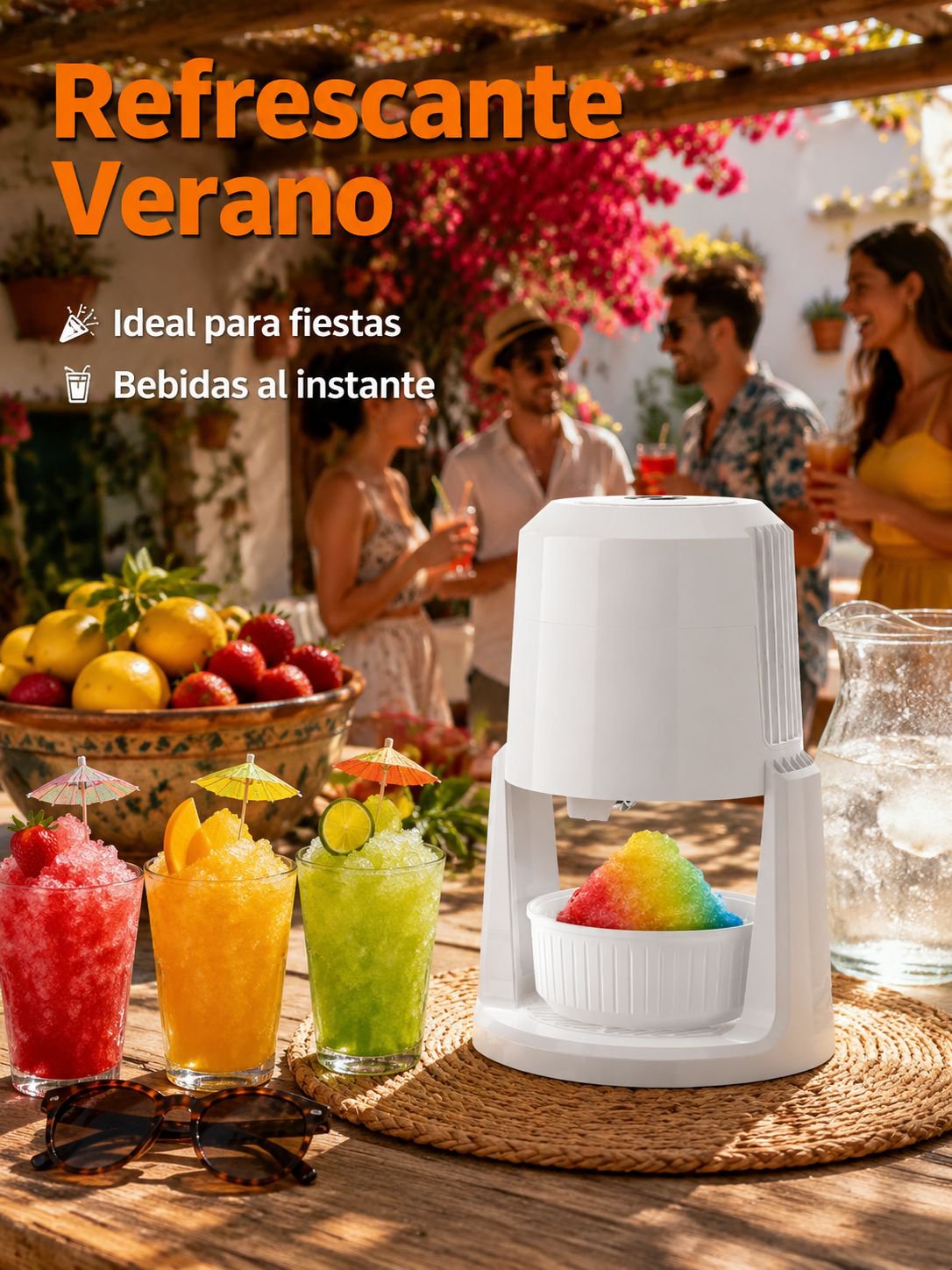 Máquina de Hielo Raspado Automática de Doble Velocidad