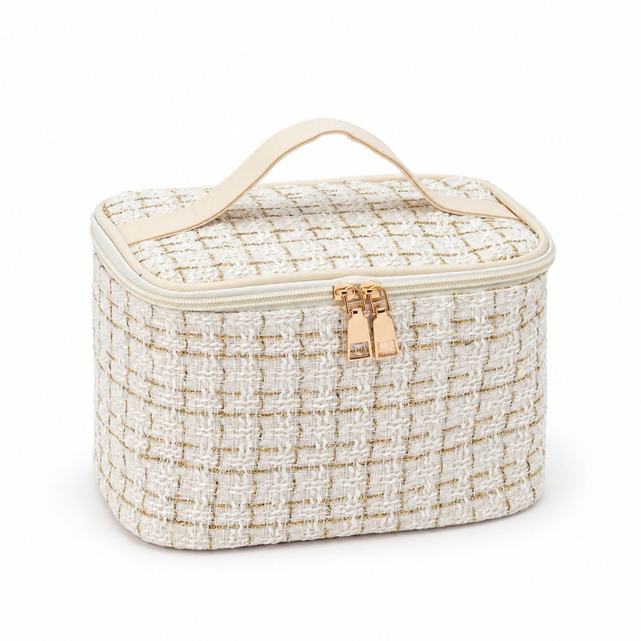 Portable Large-Capacity Makeup Organizer, Stylish Travel Handbag