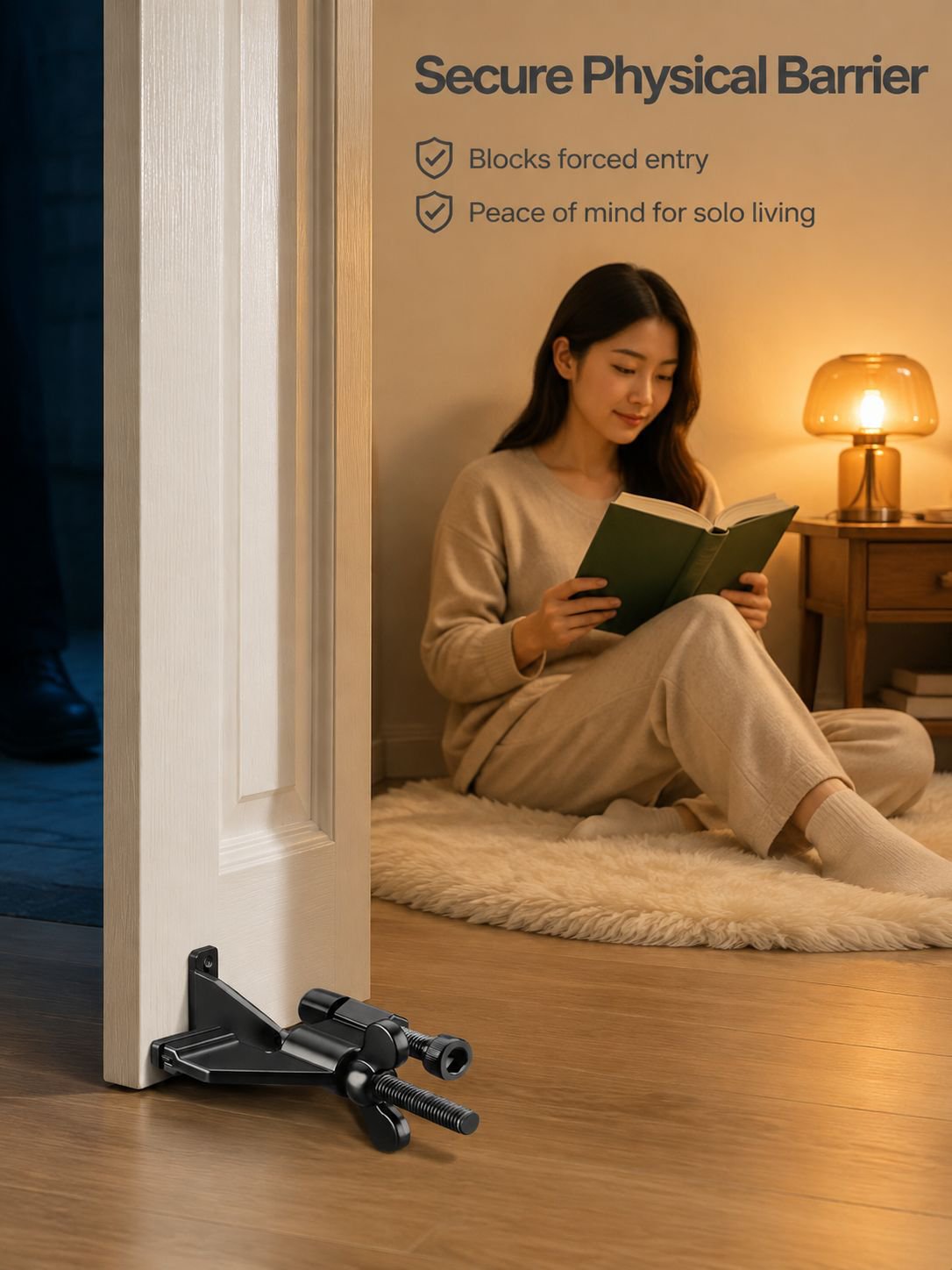 No-Drill Door Stopper