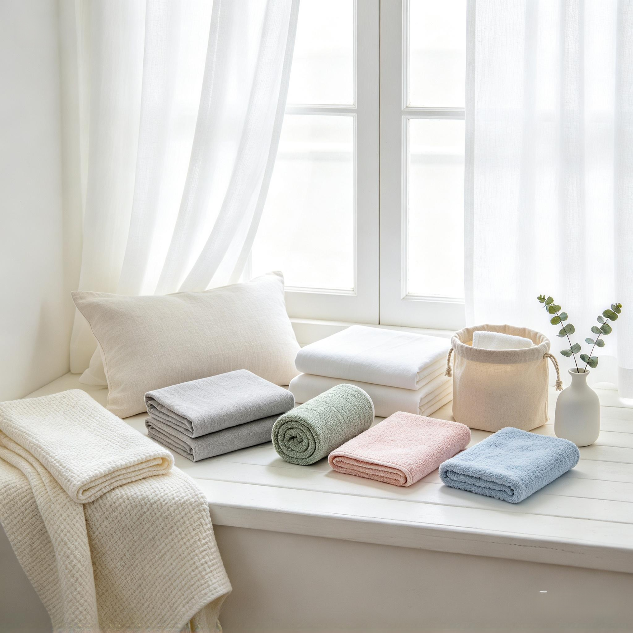 Articles textiles pour la maison