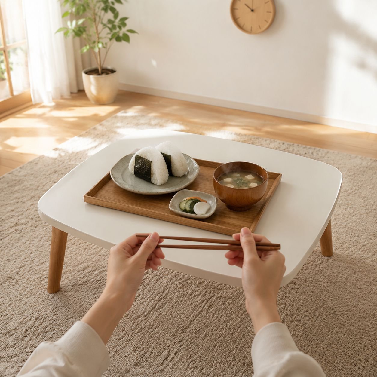 3つの幅から選べるセンターテーブルサイズ比較
