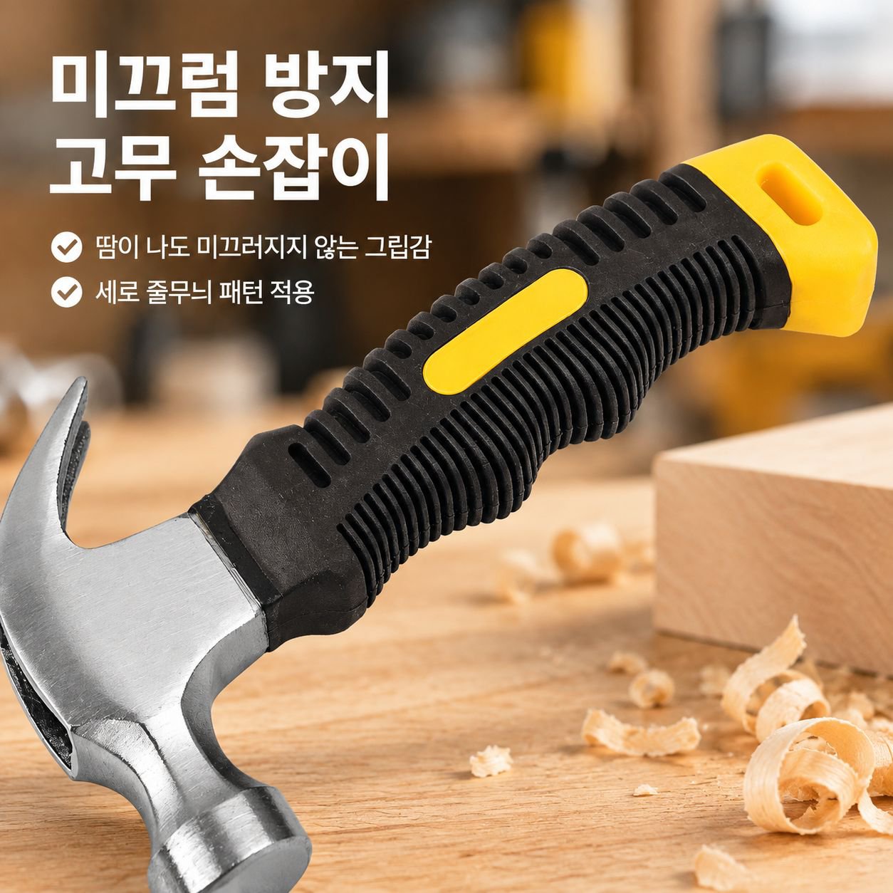 미니 장도리 목공용 못뽑이 쇠망치 가정용 일체형 소형 망치