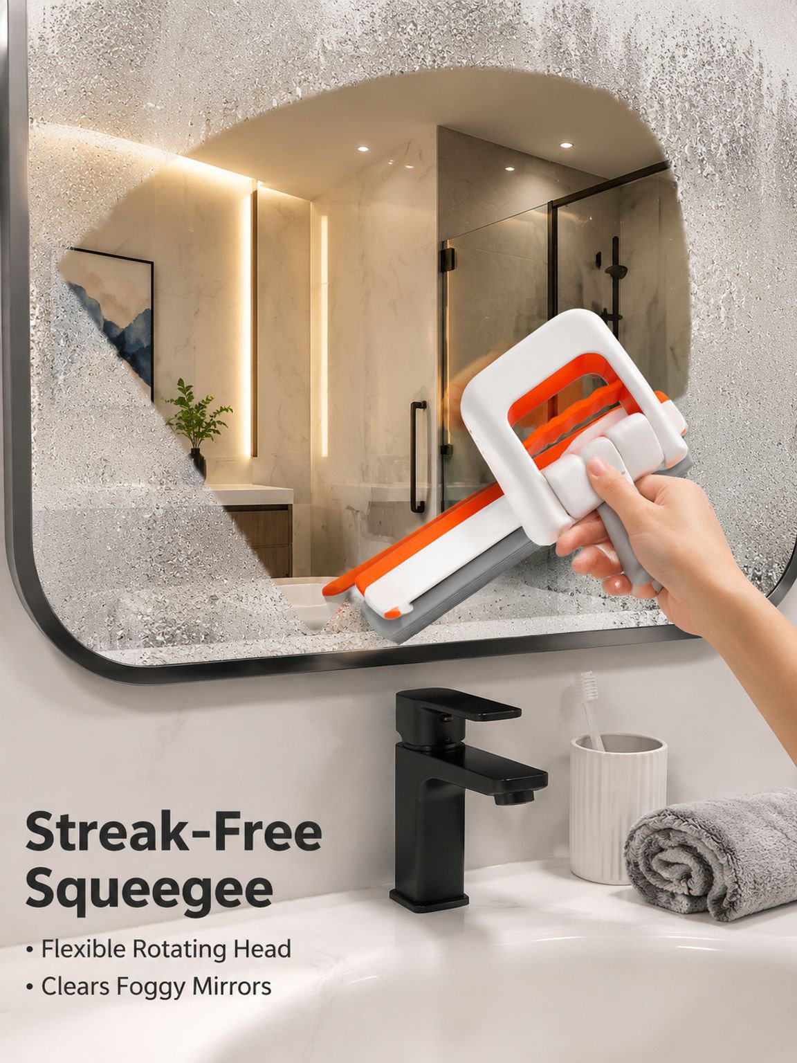 Multi-functional Compact Rubber Sponge Mop