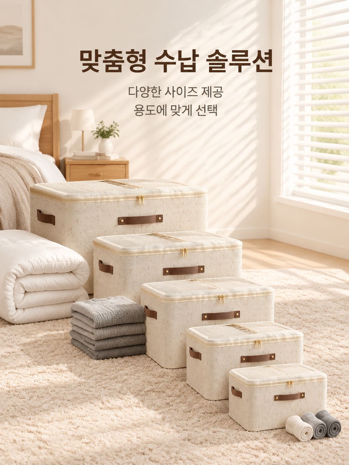 더블 윈도우 수납박스