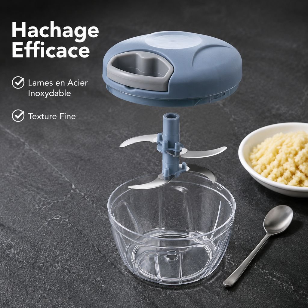 Hachoir à ail multifonction pour cuisine