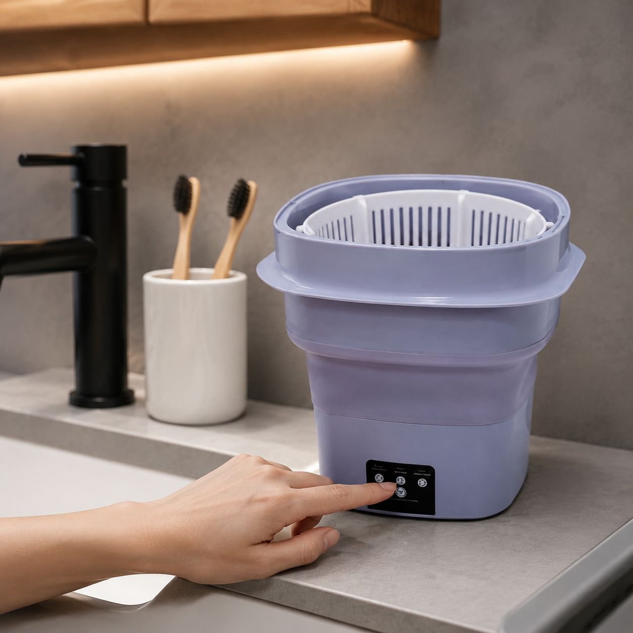 Mini Automatic Folding Washing Machine