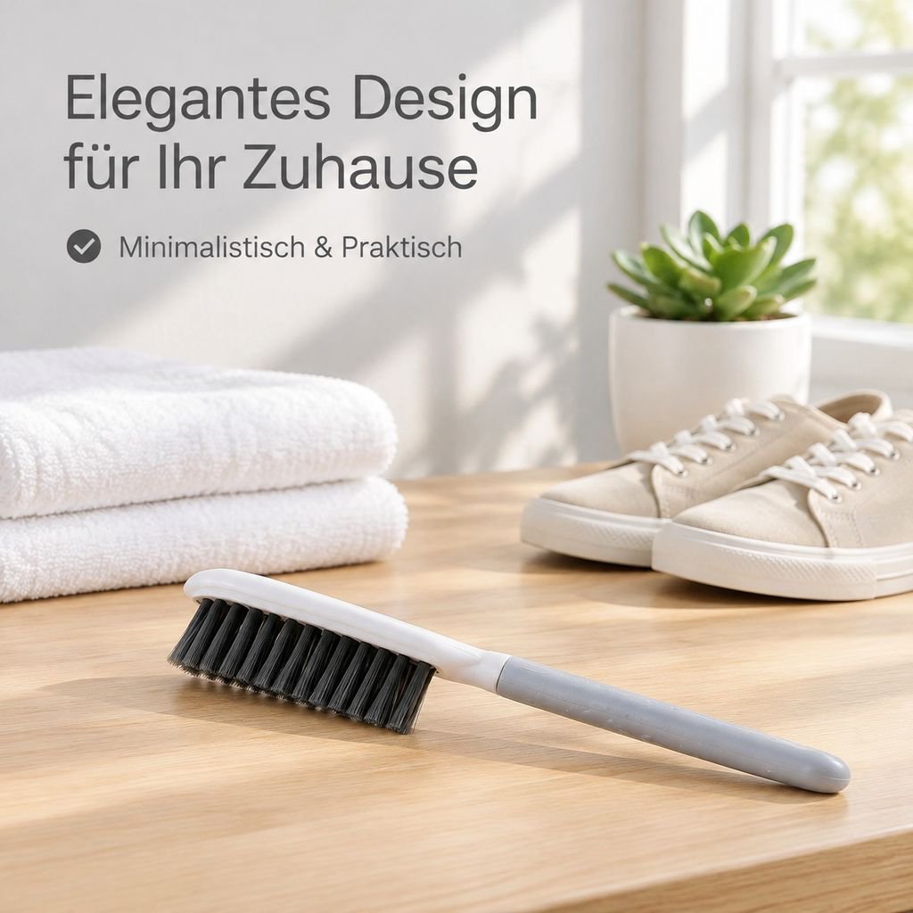 Multifunktionale Schuh- und Wäschebürste für die tägliche Reinigung
