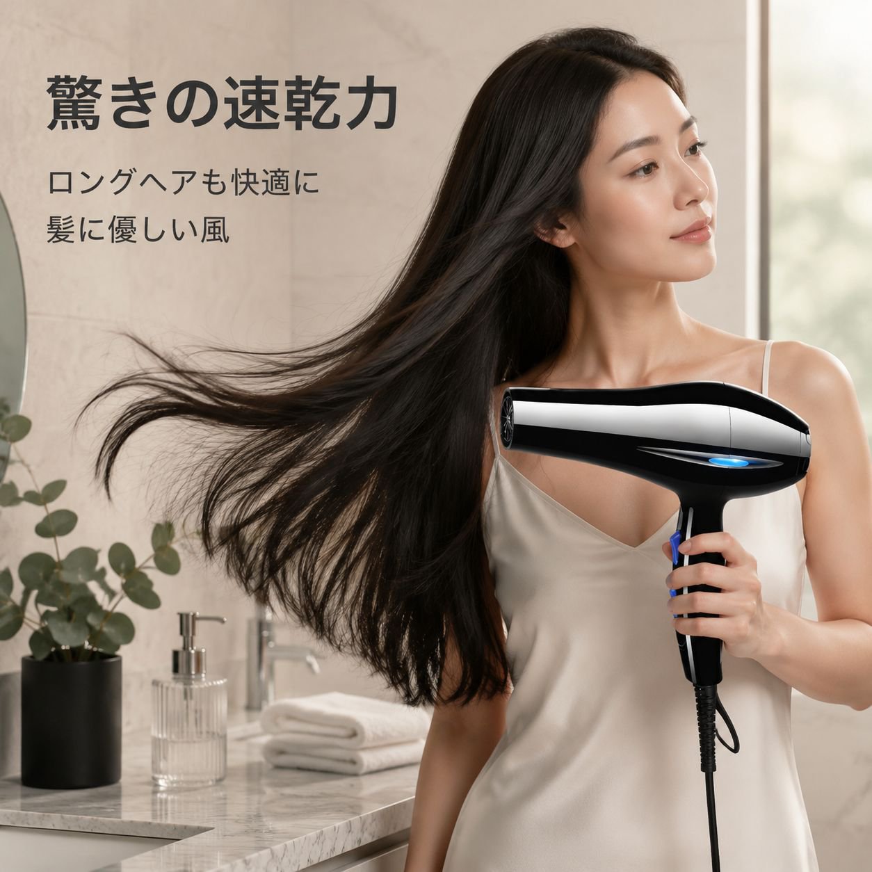 家庭用理髪店大風量ドライヤー 速乾