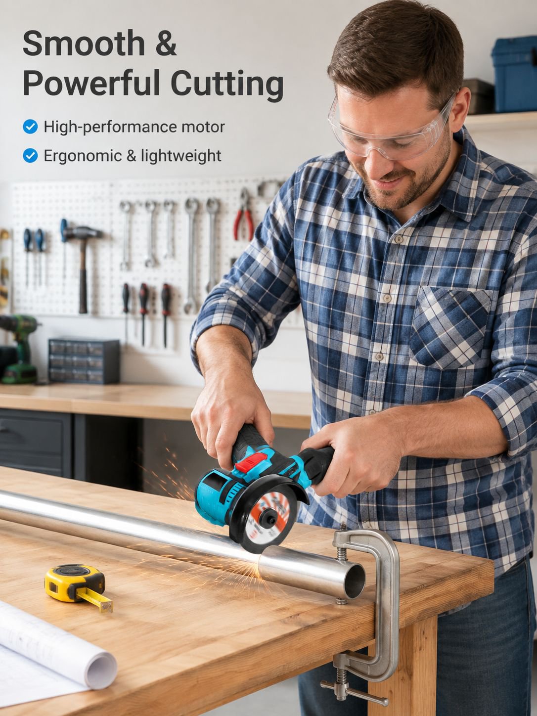 Silent Cutting Angle Grinder