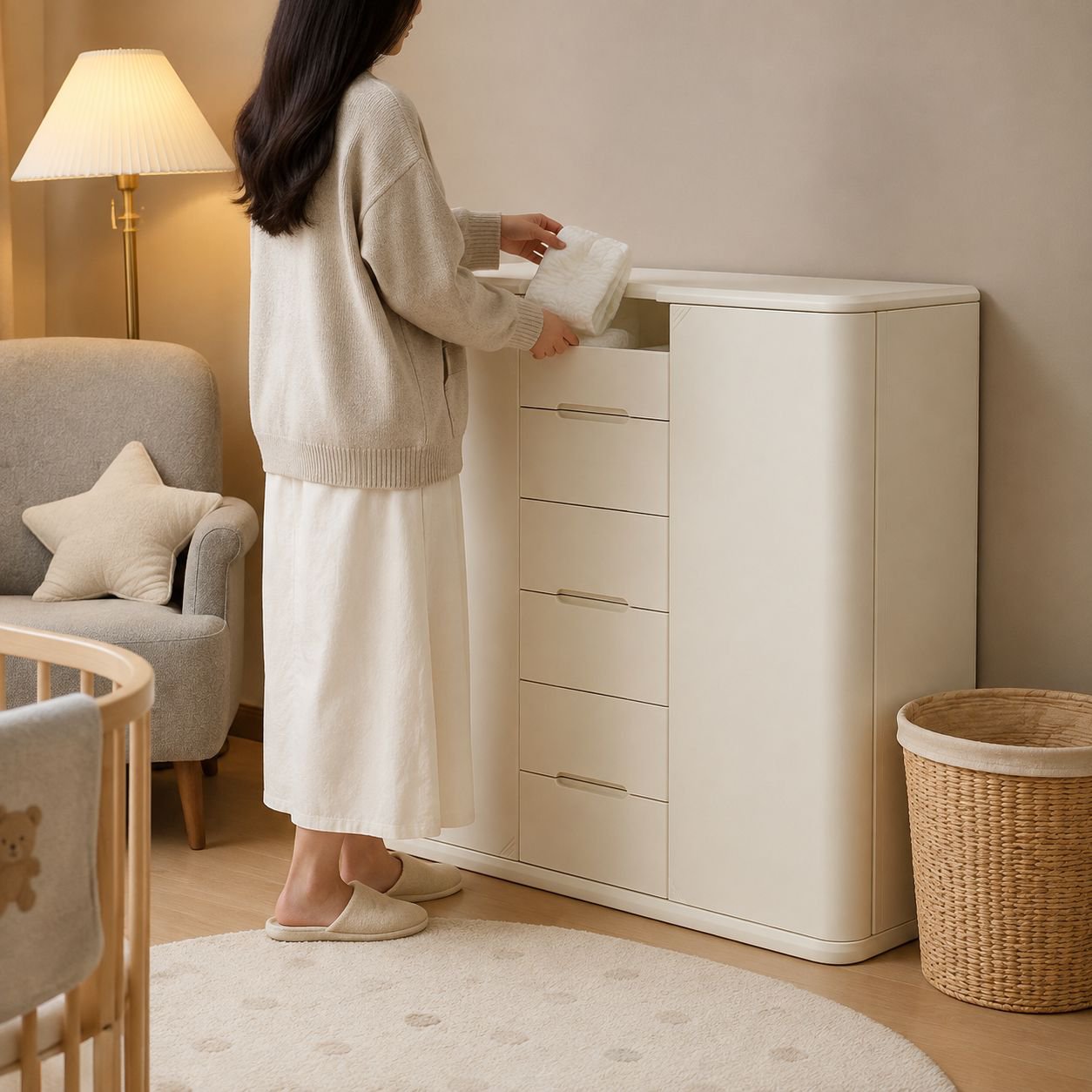 Baby Essentials Floor Storage Box & Toy Cabinet