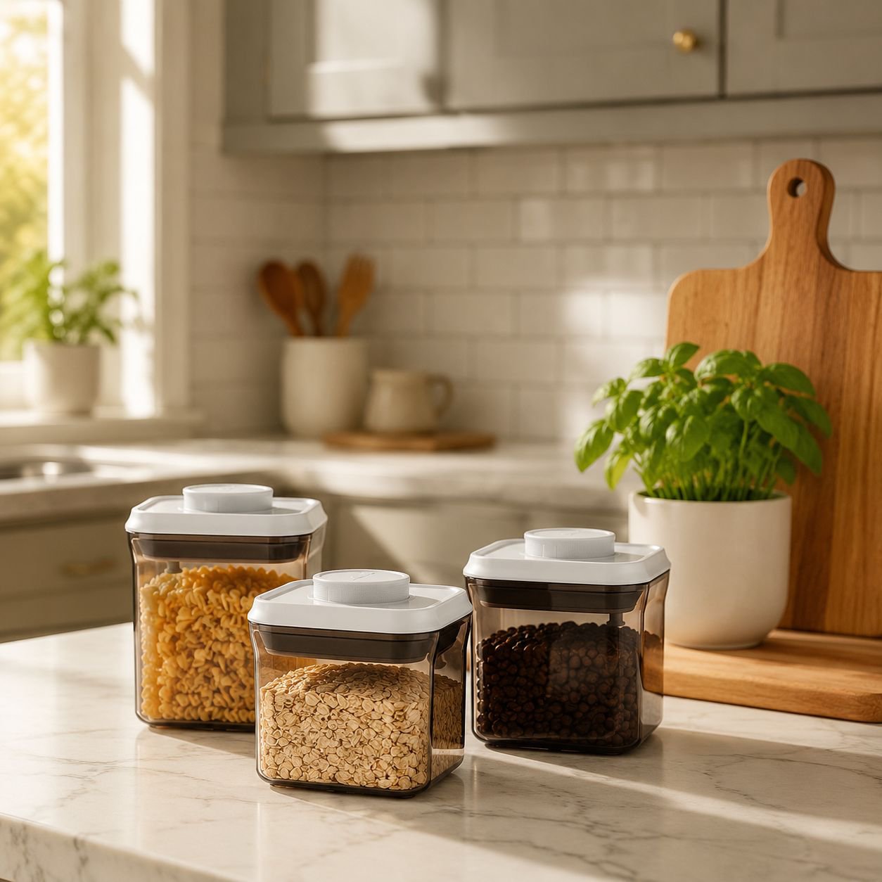 Multi-purpose Kitchen Airtight Grain Jar