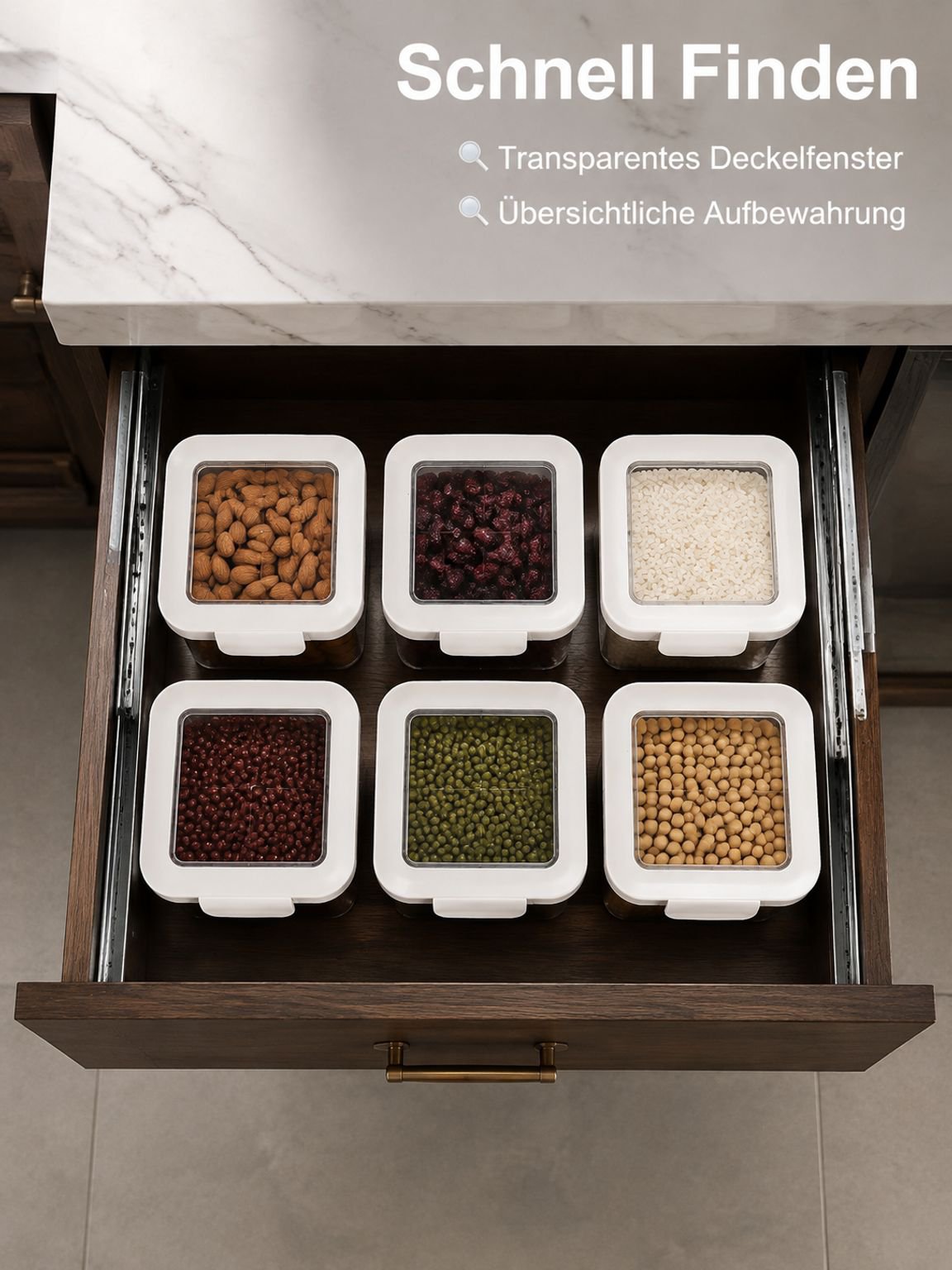 Luftdichter Getreide-Vorratsbehälter