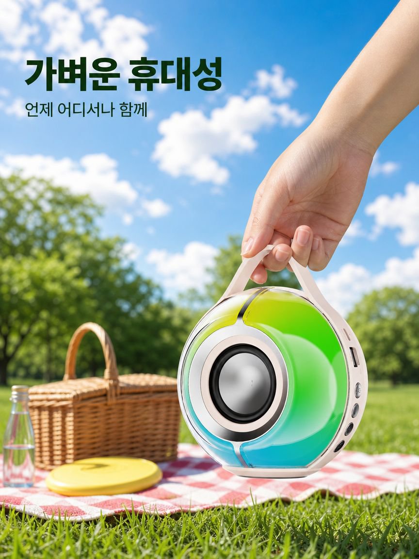 아웃도어 휴대용 오디오 데스크톱 무선 블루투스 스피커 중저음포 카세트 오디오 컬러 라이트 아웃도어 휴대용 오디오