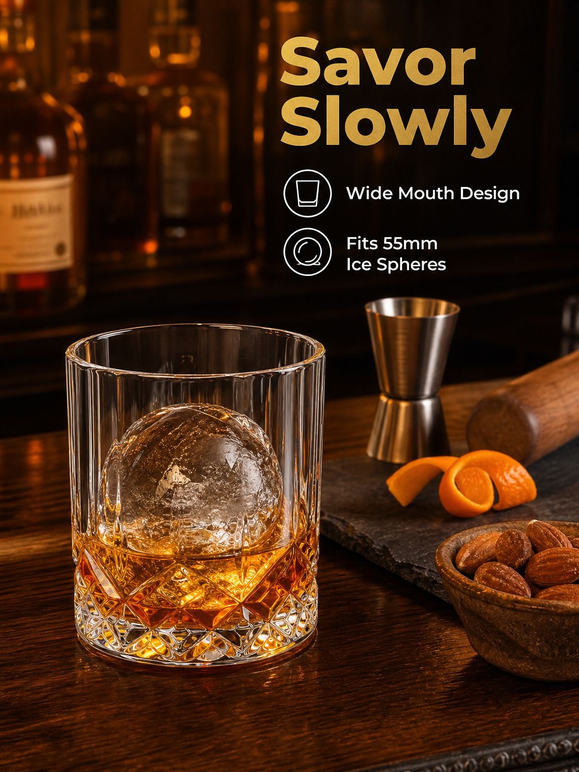 Luxury High-Clarity Crystal Goblet