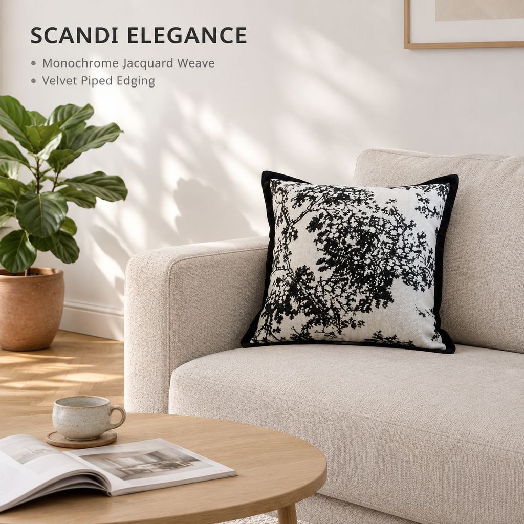 Nordic Modern Minimalist Sofa Throw Pillow Cushion Lumbar Support Cover