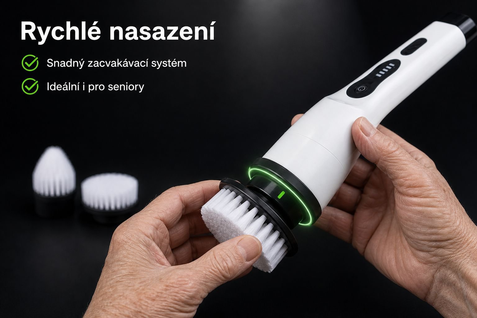 Multifunkční elektrický rotační čistič