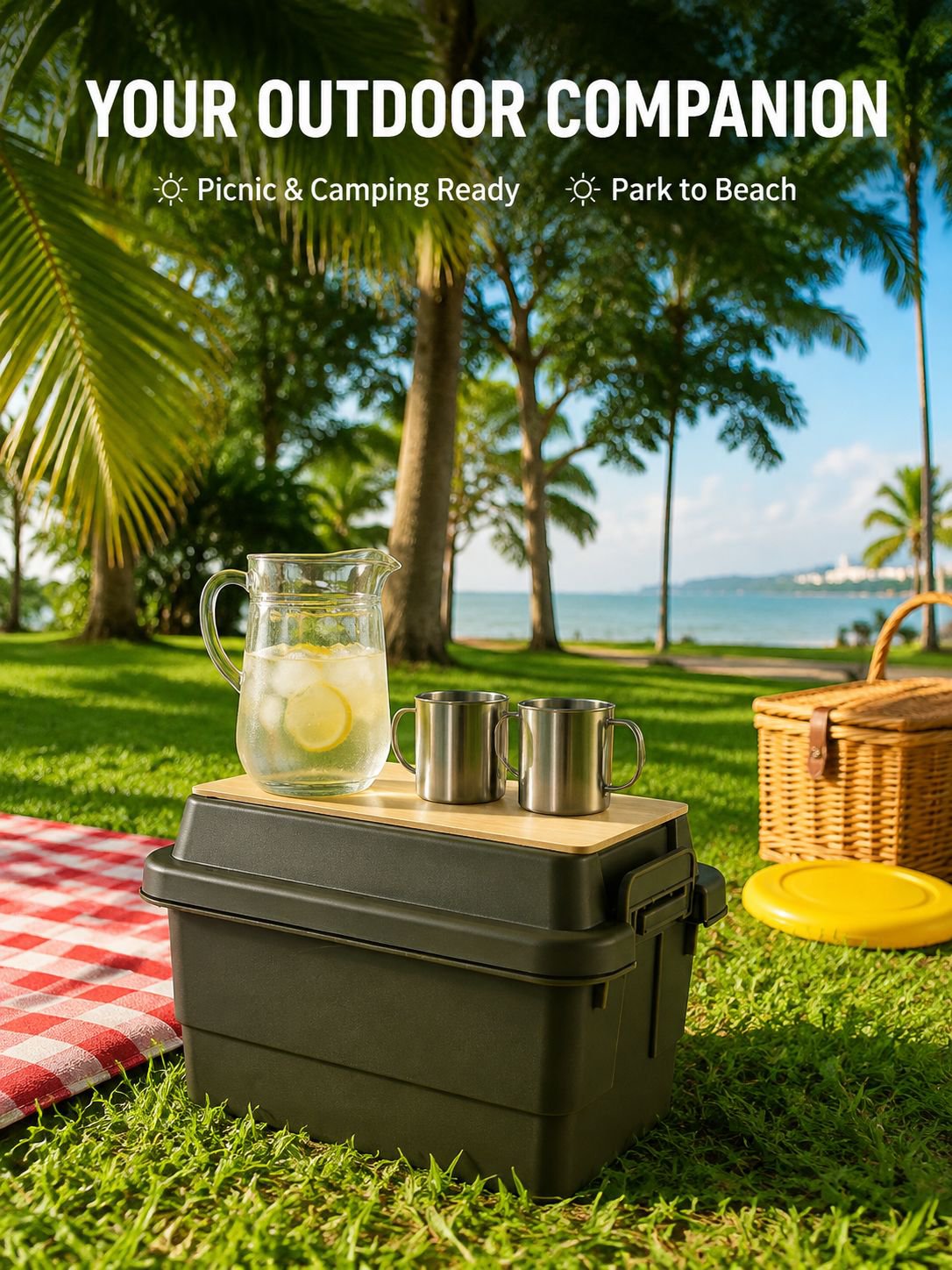 Portable Camping Gear Tool Box