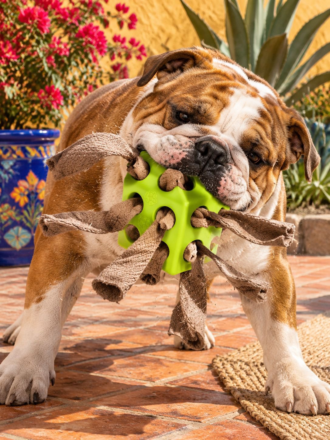 Juguete para perros que mejora la salud dental